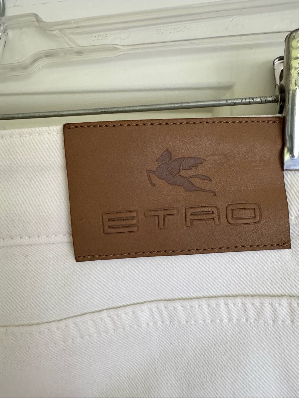 ETRO Women White Embroidered Skinny Jeans 29 NWOT